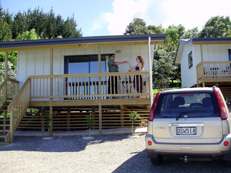 Terraced Chalets Motueka Esterno foto